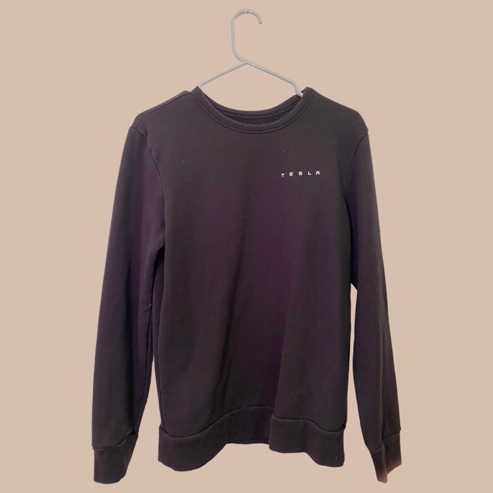 XS official Tesla Crewneck Black